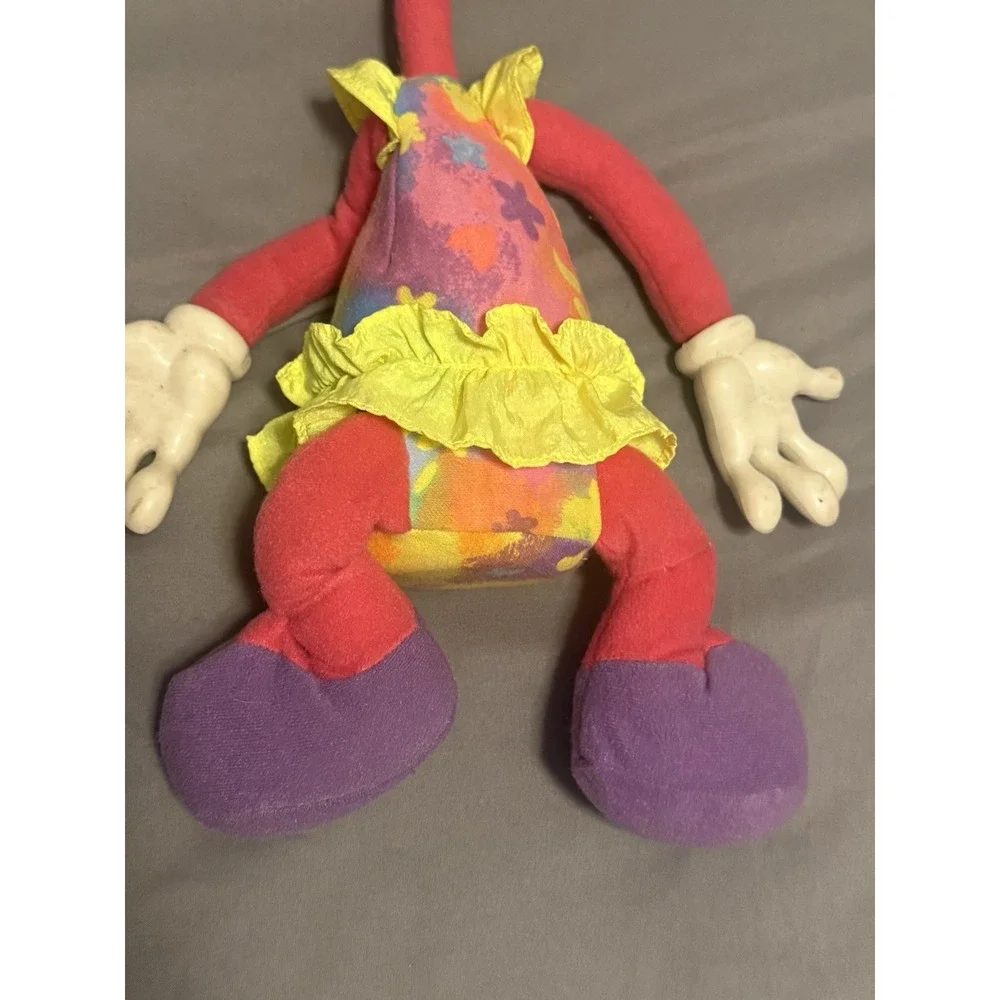 ERTL 90s Vintage Mrs. Jibba Jabba Noisy Noisemaker Plush Doll Toy 12